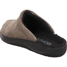 ROHDE Herren Pantoffel Textil Kunststoff Sohle Cord Soltau-H 2787, Größe:47 EU,