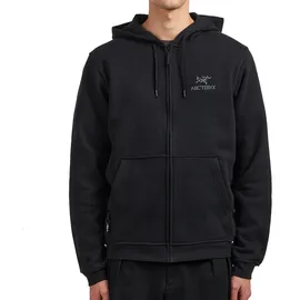 Arc'teryx Emblem Fleece Full-Zip Hoody Herren Schwarz XL