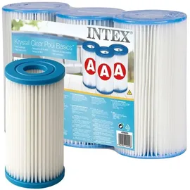Intex Modell A Filterkartusche blau-weiß 0,06 m x 0,32 m