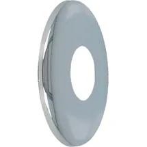 tecuro Design-Hahnrosette 1/2 Zoll Ø 22 mm x Ø 61 mm x 35 mm Messing verchromt