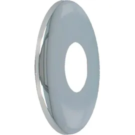tecuro Design-Hahnrosette 1/2 Zoll Ø 22 mm x Ø 61 mm x 35 mm Messing verchromt