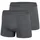 Jako Boxershorts Premium grau L 2er Pack