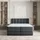 masseno AREZI 160 x 200 cm H2 Grau
