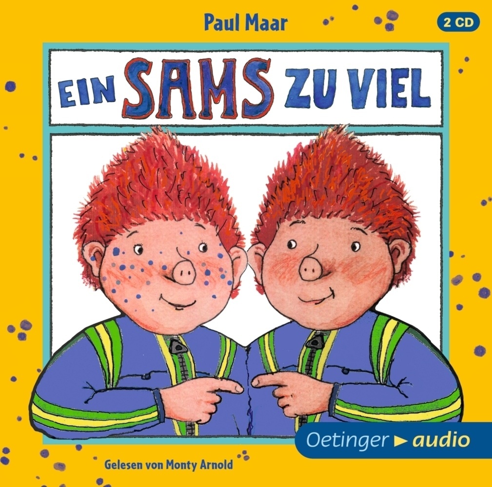Das Sams - 8 - Ein Sams Zu Viel - Paul Maar (Hörbuch)