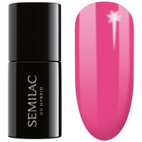 Semilac UV Nagellack Hybrid Raspberry Charm 7ml Kollektion Love is in the nails
