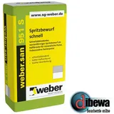 SG weber Sanierputz Spritzbewurf 25 kg zementgrau