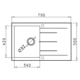 PYRAMIS Alazia (79X50) 1B 1D Snow