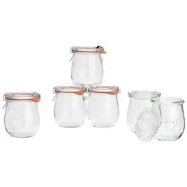 Weck Tulpenform-Glas 220 ml 8 St.