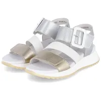 Rieker Klassische Sandaletten in gold/paper/silber | Gr.: 39