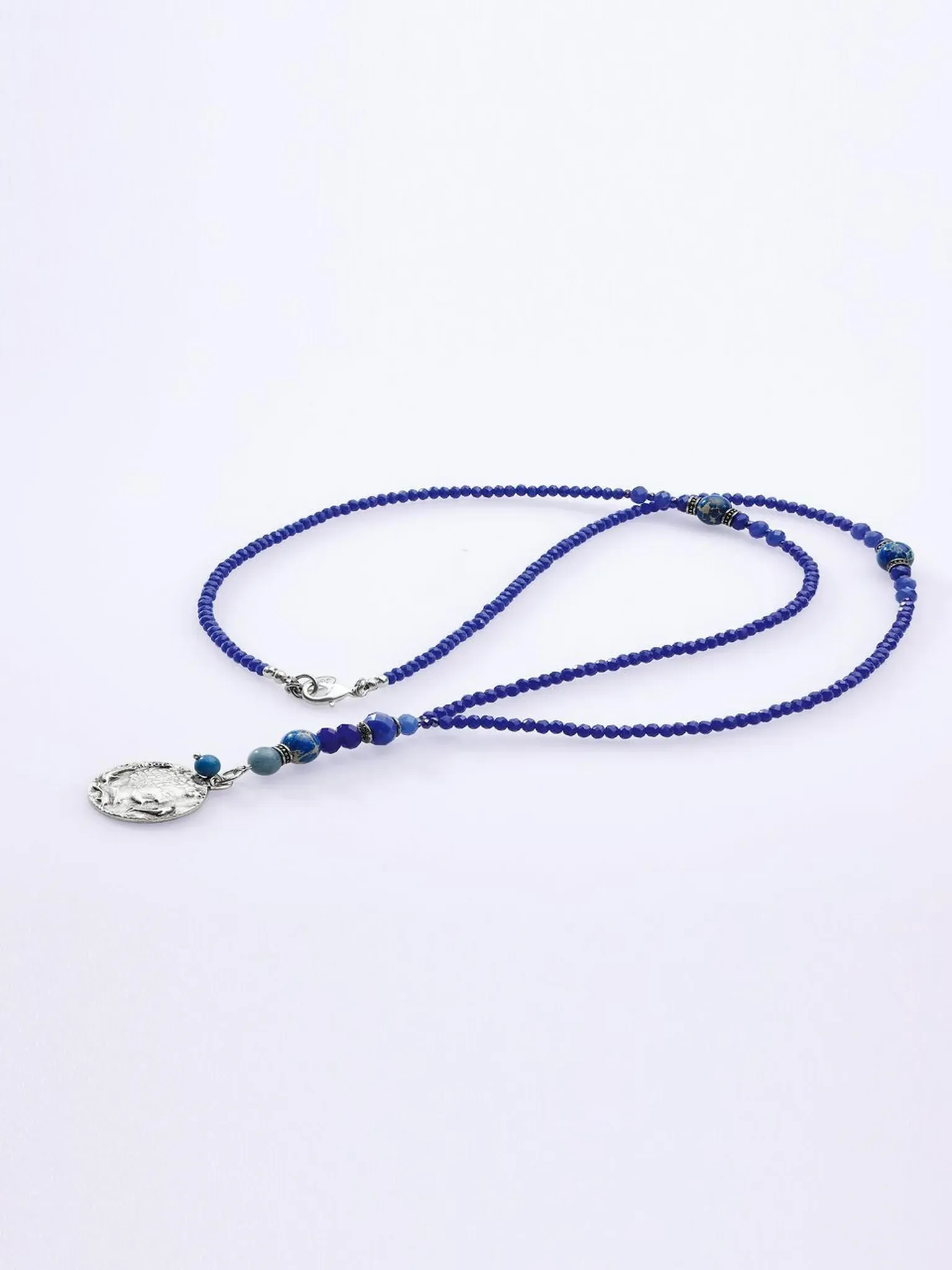 Kette Juwelenkind blau