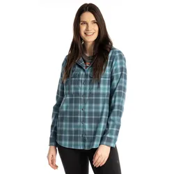 Klim Ginny Mountain, Kapuzenhemd Damen - Hellblau/Dunkelblau - XXL