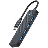 Rapoo USB-C Hub, USB-C auf USB-A Grau
