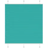vidaXL Plissee Petrolgrün 115x150 cm Stoffbreite 114,4 cm Polyester