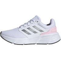 adidas Damen Galaxy 6 Schuhe Sneaker, Cloud White Silver Metallic Pink, 40 2/3 EU