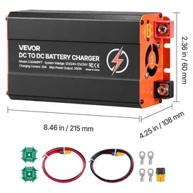 Vevor DC-DC Batterieladegerät 350 W 30 A