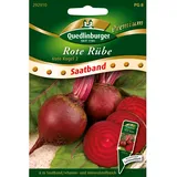 Quedlinburger Rote Beete Rote Kugel 2 Zoll Saatband