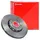 Bremsscheibe Coated Disc Hinten Belüftet hochkarbonisiert 1 Stück