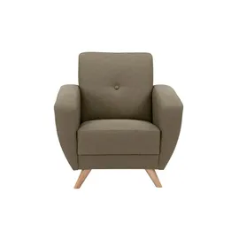Max Winzer Sessel Jerry Flachgewebe 83 x 85 x 0 cm Beige