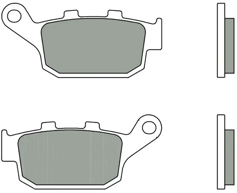 Brembo 07ho53cc Organische Bremsbeläge - Black - One Size