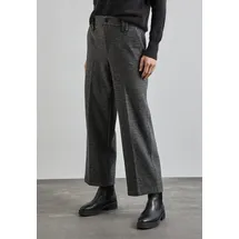 STREET ONE Damen A378386 Straight Leg Hose,Grau,44 - 44W / 30L