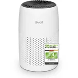 Levoit Luftreiniger Aromatherapie, HEPA Luftfilter gegen Schimmel, Staub und Tierhaare bis zu 0,3 μm für Schlafzimmer, 7 Watt Energiesparend, 3 Geschwindigkeiten, Weiß
