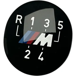 Original BMW M 5-Gang Schaltknauf-Plakette (25 11 1 221 613)