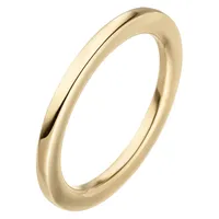 Goldring JOBO Fingerringe Gr. 54, Gelbgold 585, gelb (gelbgold 585) Damen 585 Gold