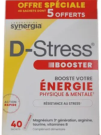 D-Stress Booster Körperliche Und Mentale Energie 40 Beutel