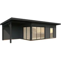 Palmako Gartenhaus Andrea 17,1+7,9 m2 mit Schiebetür - 44