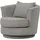 Home Affaire Drehsessel HOME AFFAIRE "MAISIE, Lese-Sessel, Love Seat", grau (mittelgrau), B:95cm H:77cm T:95cm, Sessel, Drehsessel, trendige Stoffe MEGA CORD und Web-Velours, 360 Grad drehbar