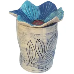 Duftlampe Blaue Blume Vision
