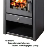 EEK A Kaminofen Victoria Deluxe SM mit 7kW schwarz