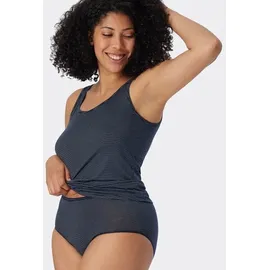 SCHIESSER Damen 2 Pack Midi Slip Unterwäsche - Modal Essentials, Nachtblau_162893, 40