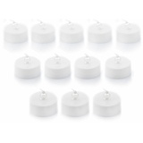 InnovaGoods LED-Teelicht-Set Romandle InnovaGoods 12 Stück - Weiß