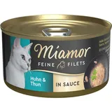 Miamor Feine Filets Huhn & Thunfisch