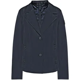 Amber & June Übergangsjacke mit abnehmbarem Westenteil in dunkelblau, | Gr.: 40