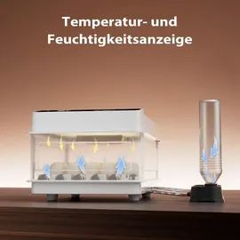 fudajo Vollautomatischer Flächenbrüter für 36 Eier 45 W