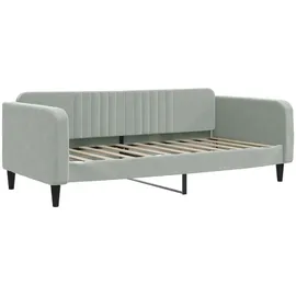 vidaXL Tagesbett 90 x 190 cm Hellgrau
