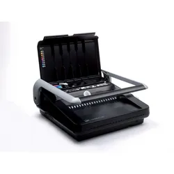 GBC Spiralbindegerät CombBind C366, schwarz, bindet 450, stanzt 30 Blatt 80g, für A4/A5 und A3 hoch-Format