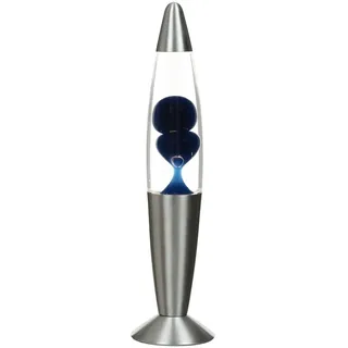 Licht-Erlebnisse Lavalampe Blau 36 cm