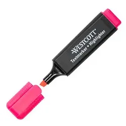 WESTCOTT Textmarker pink, 1 St.