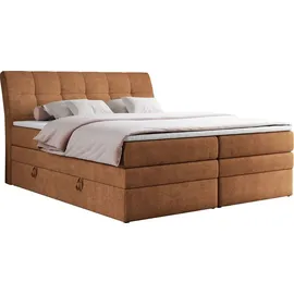 MKS Meble GOLD 10 KING 200 x 200 cm H3 Orange