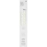 Rico Design Fröbelsterne, weiß, Sterne, 60 Streifen MIX, 120 g/m2