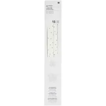 Rico Design Fröbelsterne, weiß, Sterne, 60 Streifen MIX, 120 g/m2