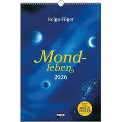 HEYNE Bildkalender 33x48,5cm 23959 Mondleben Föger