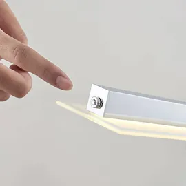 LINDBY Sladja 1-flg. 100 cm modern chrom