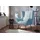 KAWOLA Sessel IVA Cord 90 x 112 x 90 cm Hellblau
