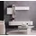 aea Wohnwand Couchtisch), Sideboard Wandregal Verspiegelt Wohnzimmer Set Weiß