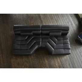 KAWOLA Big Sofa TARA schwarz
