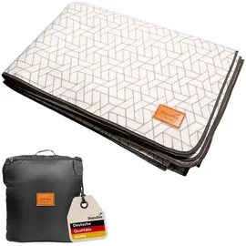 Skandika Zeltteppich Lindal × 372×435cm | mit Softtouch-Fleece, - Aufbewahrungstasche